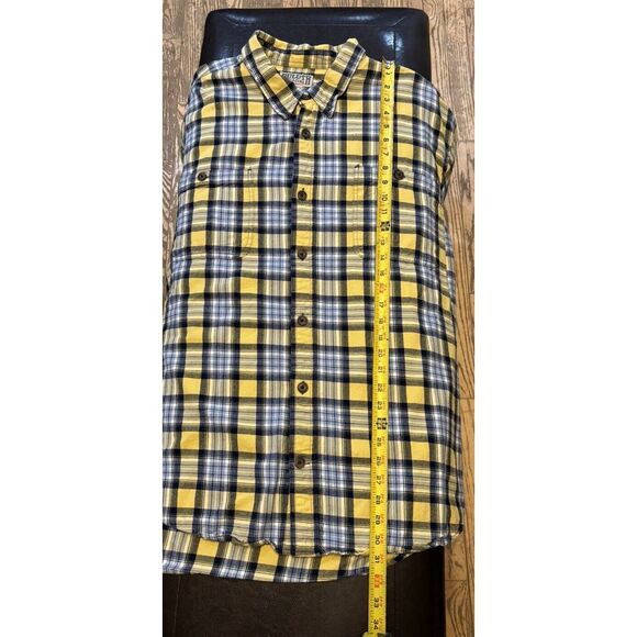 Duluth Trading Men's Long Sleeve Button Down Flannel Sz 3XL Plaid - Picture 5 of 6